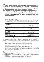 Preview for 8 page of CasaFan Airos Cool Mounting And Operating Manual