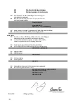 Preview for 16 page of CasaFan Airos Cool Mounting And Operating Manual