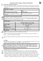 Preview for 9 page of CasaFan CasaTherm B2000-2 Gold LowGlare Mounting And Operating Manual