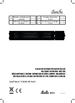 Preview for 1 page of CasaFan CasaTherm S2000 FB Gold Mounting And Operating Manual