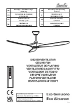 Preview for 1 page of CasaFan Eco Airscrew 152 Mounting And Operating Manual