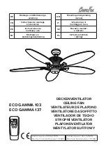 CasaFan ECO GAMMA 103 Mounting And Operating Manual preview