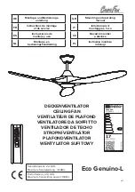 Preview for 1 page of CasaFan Eco Genuino-L Mounting And Operating Manual