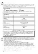 Preview for 8 page of CasaFan ECO GENUINO Mounting And Operating Manual