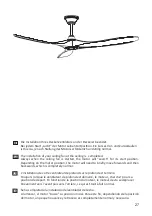 Preview for 23 page of CasaFan ECO GENUINO Mounting And Operating Manual