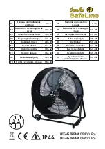 CasaFan HIGHSTREAM DF600 Eco Mounting And Operating Manual предпросмотр