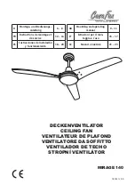 Preview for 1 page of CasaFan MIRAGE 140 Mounting And Operating Manual