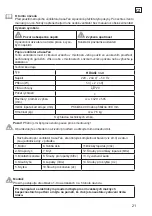 Preview for 21 page of CasaFan MIRAGE 140 Mounting And Operating Manual