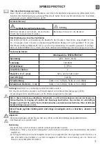 Preview for 3 page of CasaFan SPEED2PROTECT 304509 Mounting And Operating Manual