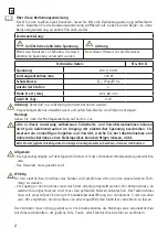 Preview for 2 page of CasaFan ST4-150 II Mounting And Operating Manual