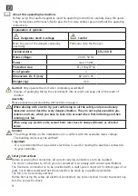 Предварительный просмотр 4 страницы CasaFan ST4-150 II Mounting And Operating Manual