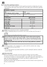 Предварительный просмотр 4 страницы CasaFan ST4-150 Mounting And Operating Manual