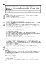 Preview for 10 page of CasaFan TRADITION TV 30 CH Mounting And Operating Manual