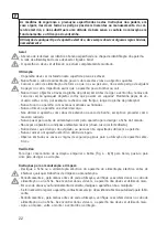 Preview for 22 page of CasaFan TRADITION TV 30 CH Mounting And Operating Manual