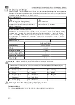 Preview for 24 page of CasaFan TRADITION TV 30 CH Mounting And Operating Manual