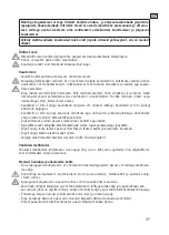 Preview for 37 page of CasaFan TRADITION TV 30 CH Mounting And Operating Manual