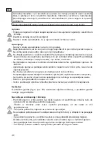 Preview for 40 page of CasaFan TRADITION TV 30 CH Mounting And Operating Manual