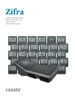 casala Zifra User Manual preview