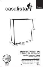 Casalista BBEA040000BLBLTRC2 Assembly & Instruction Manual preview