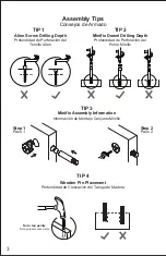 Preview for 4 page of Casalista BBOV010000BLBLTRC2 Assembly & Instruction Manual