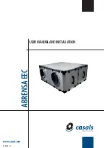 Preview for 1 page of Casals ABRENSA EEC User'S Manual And Installation