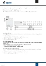 Предварительный просмотр 11 страницы Casals ABRENSA EEC User'S Manual And Installation