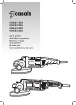 Casals CAG20/180S Manual preview