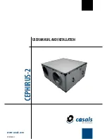 Casals CEPHIRUS-2 EEC User'S Manual And Installation preview