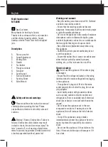 Preview for 3 page of Casals MT300EK Manual