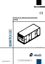 Предварительный просмотр 1 страницы Casals QUANTICA EEC Installation, Operation And Maintenance Manual