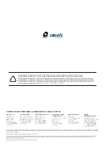 Предварительный просмотр 56 страницы Casals QUANTICA EEC Installation, Operation And Maintenance Manual