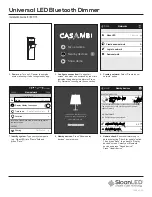 Предварительный просмотр 2 страницы Casambi CBU-PWM4 Installation Manual