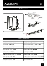 Preview for 7 page of Casanoov BUNKER B500 Manual