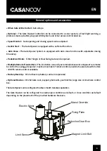 Preview for 9 page of Casanoov BUNKER B500 Manual