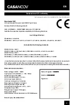 Предварительный просмотр 31 страницы Casanoov BUNKER B500 Manual