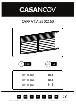 Casanoov CARPATIA 350C160 Manual preview