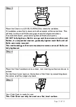 Preview for 5 page of CasaOne Paxton Wingback Chair Assembly Instructions Manual