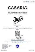 Preview for 1 page of CASARIA 4250525358292 Instructions Manual