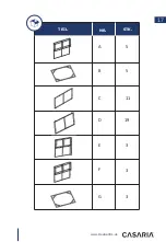 Предварительный просмотр 17 страницы CASARIA 994201 Instructions Manual