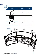 Preview for 22 page of CASARIA Deuba 4250525355246 Instructions Manual