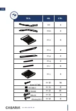 Preview for 28 page of CASARIA Deuba Sydney Light 992820 Manual