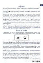 Preview for 3 page of CASARIA Verona Premium Deluxe 8+1 994651 Assembly Instructions Manual