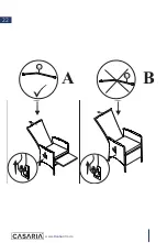 Preview for 22 page of CASARIA Verona Premium Deluxe 8+1 994651 Assembly Instructions Manual