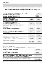 Preview for 12 page of CASATELLI ANTONIO Product Technical Details