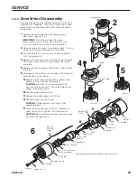 Предварительный просмотр 31 страницы cascade corporation 14J Series Service Manual