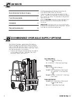 Preview for 2 page of cascade corporation 55H Installation Manual