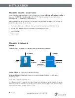 Предварительный просмотр 20 страницы Cascade Sciences CVO-10 Installation & Operation Manual