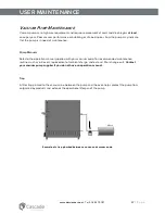 Предварительный просмотр 47 страницы Cascade Sciences CVO-10 Installation & Operation Manual