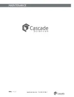 Предварительный просмотр 128 страницы Cascade Sciences CVO-5-EX Series Installation & Operation Manual