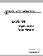 Cascade 55E Installation Instructions Manual preview